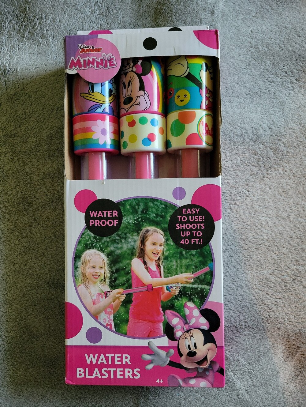Minnie Mouse Pink Water Blasters - 3 Pack